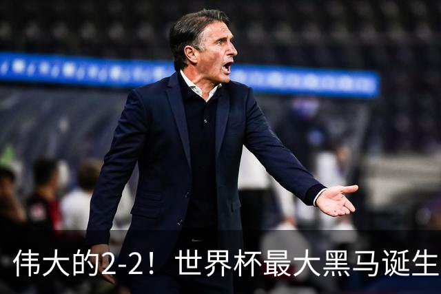 伟大的2-2！世界杯最大黑马诞生？ 逼平两大世界冠军实现国足目标